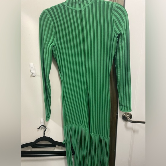 Ronny Kobo Adkins Knit Fringe Midi Dress - Picture 4 of 10